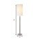 Homeroots Brushed Steel Metal Floor Lamp10.5 x 10.5 x 58 in. 372693 - alternate 4